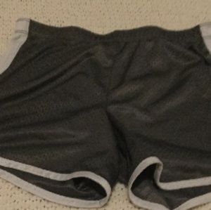 Gray work out shorts